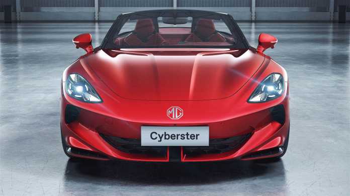 MG Cyberster: un coche eléctrico disfrazado de roadster