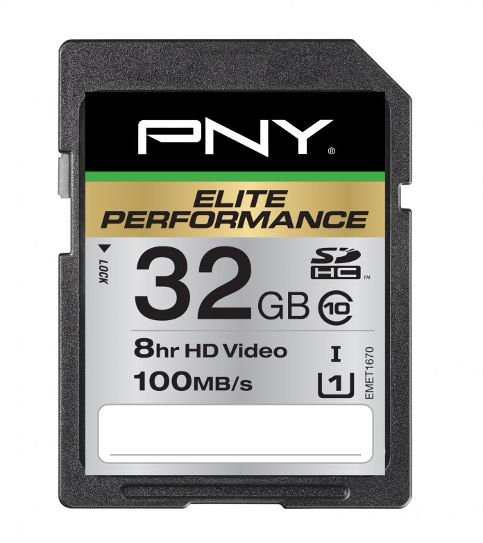 PNY Elite Performance SDHC 