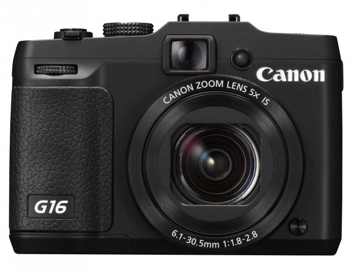 Canon PowerShot G16 von vorne