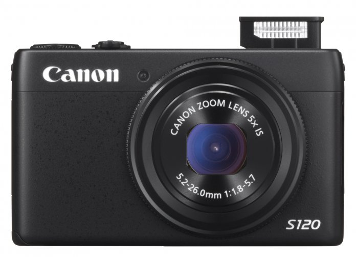 Canon PowerShot S120 von vorne