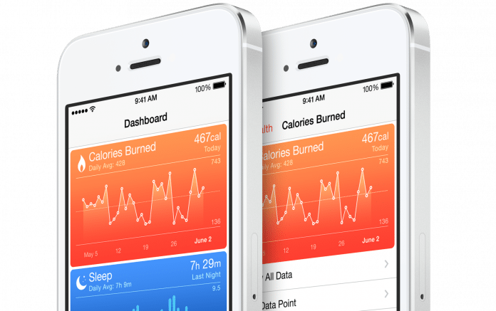 Health-App in iOS 8.