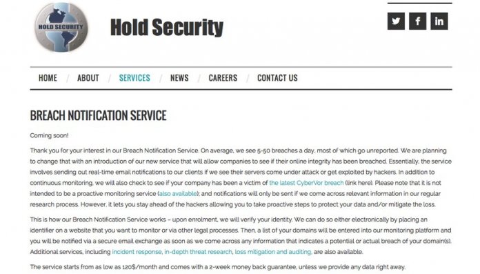Breach Notification Service