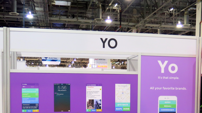 YO-Messestand