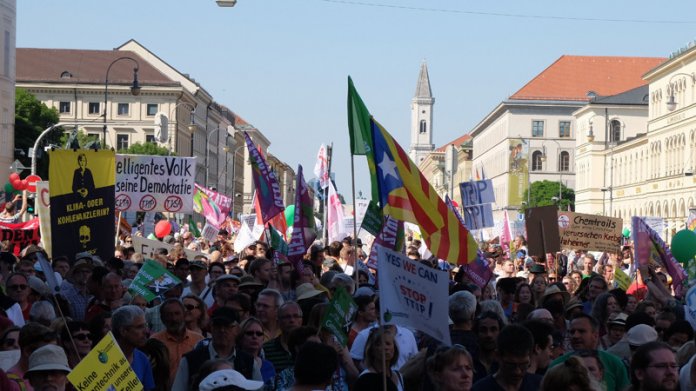Großdemo München