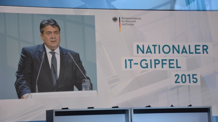 Sigmar Gabriel auf 9. IT-Gipfel