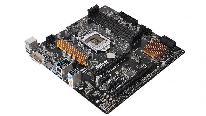 LGA1151-Mainboard Asrock Z170M Pro4S