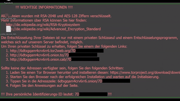 Krypto-Trojaner Locky wütet in Deutschland: Über 5000 Infektionen pro Stunde
