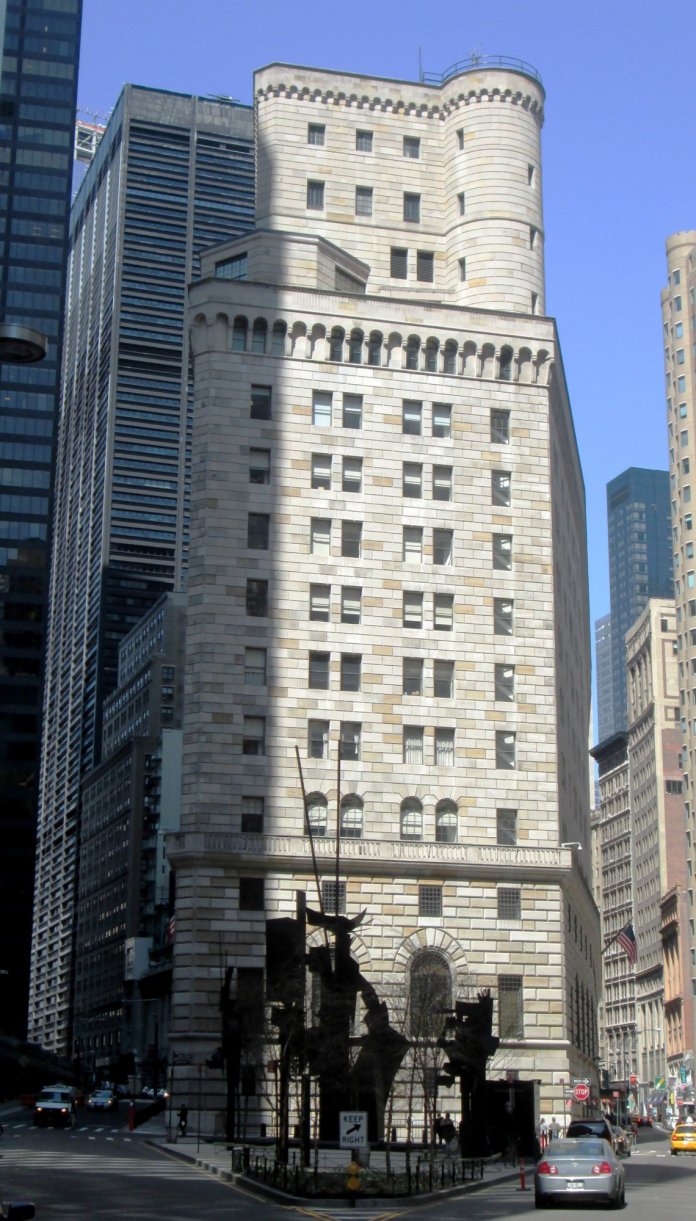 Gebäude der Fed in NY