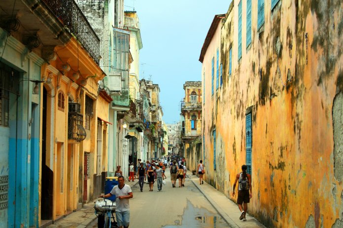 Straßenszene Havanna
