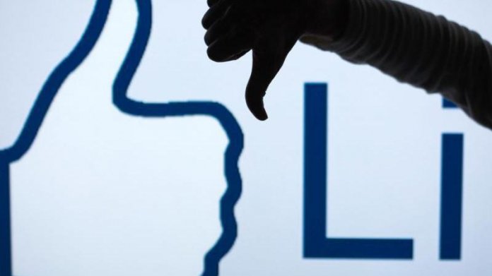 Facebook - "Dislike"