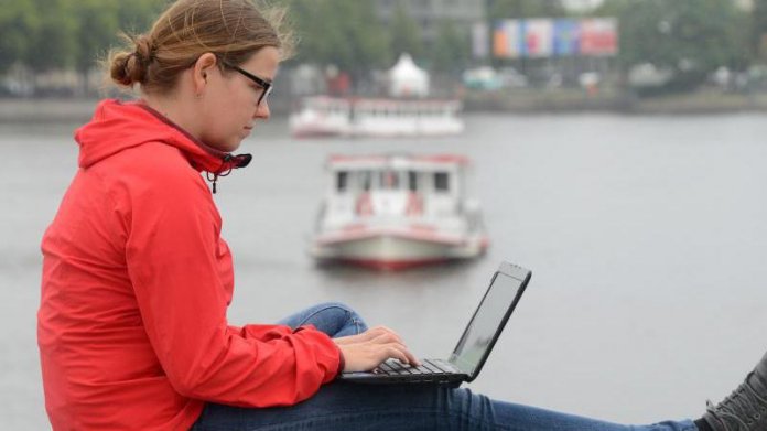 Freies WLAN an der Binnenalster