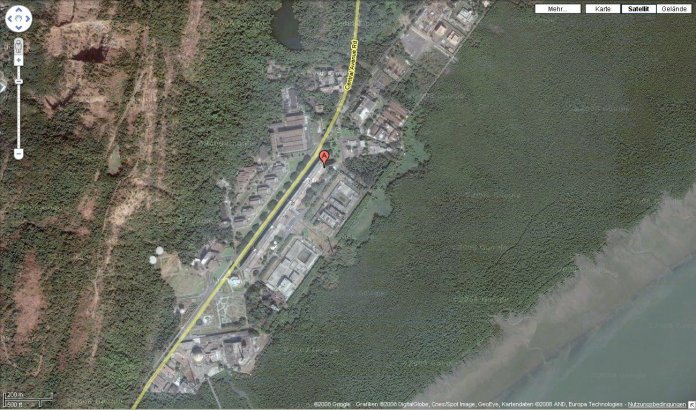 Google zeigt das Bhabha Atomic Research Centre noch in seinen Karten.