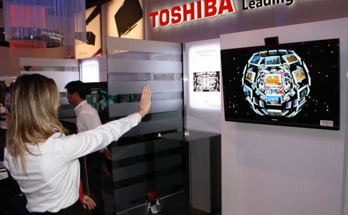 Gestensteuerung Toshiba
