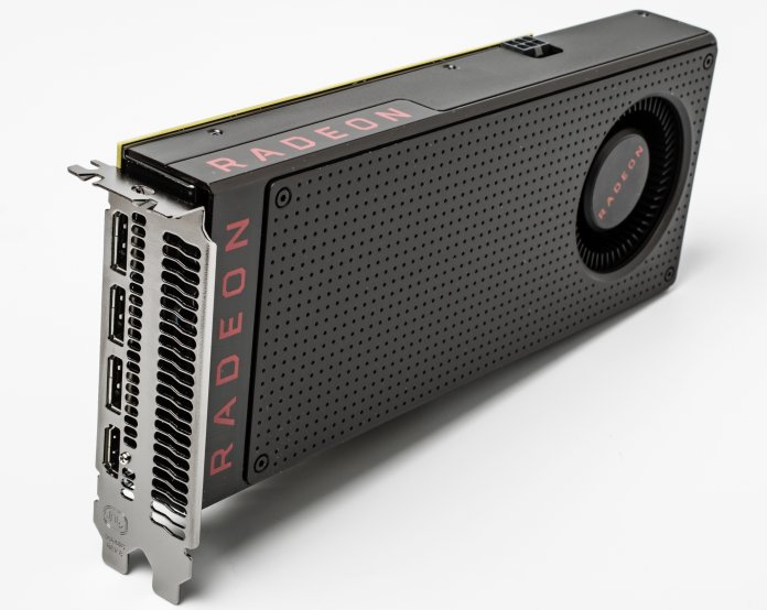 Ob Netflix 4K je mit aktuellen Polaris-Grafikkarten (im Bild: Radeon RX 480) von AMD funktioniert, ist unklar. AMD hält sich mit Informationen zurück.