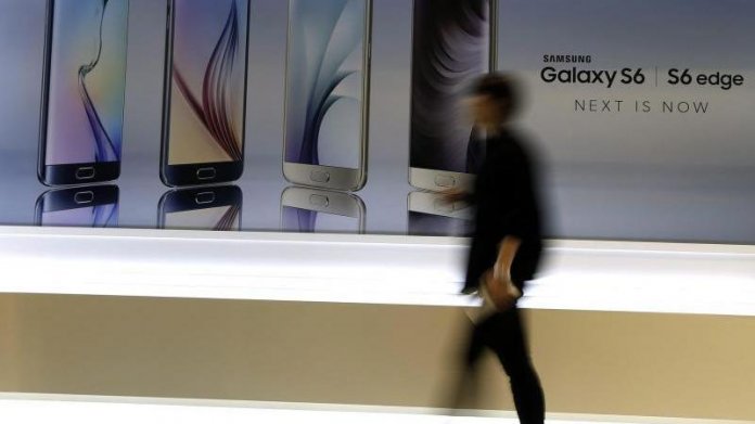 Samsung-Werbetafel
