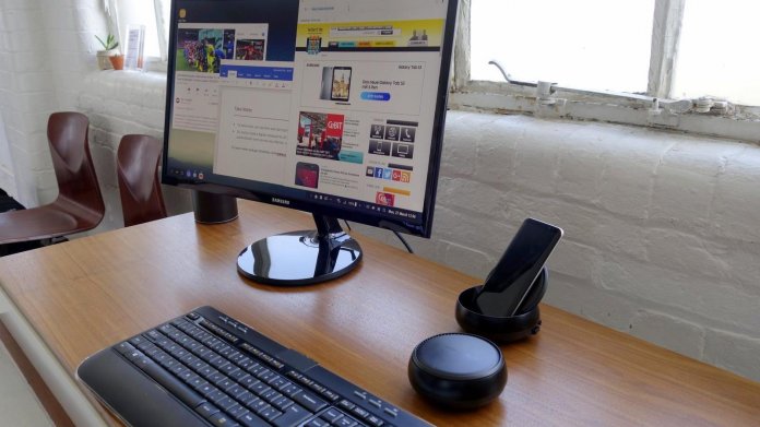 Samsung DeX ausprobiert: Praktischer Desktop-Dock für das Galaxy S8