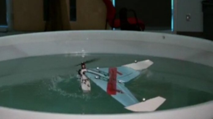 Wasserflugdrohne für den Dauerbetrieb