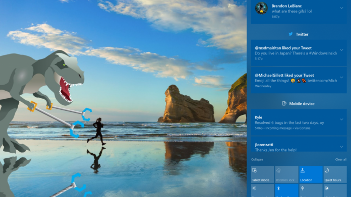 Windows 10 Insider Preview 16215 mit neuer Startmenü-Optik
