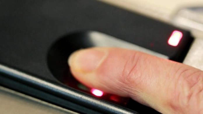 Finger statt PIN