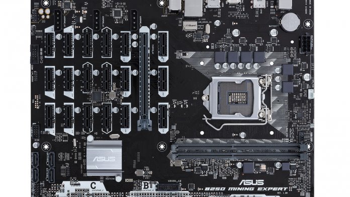 Mining-Mainboard von Asus | heise online