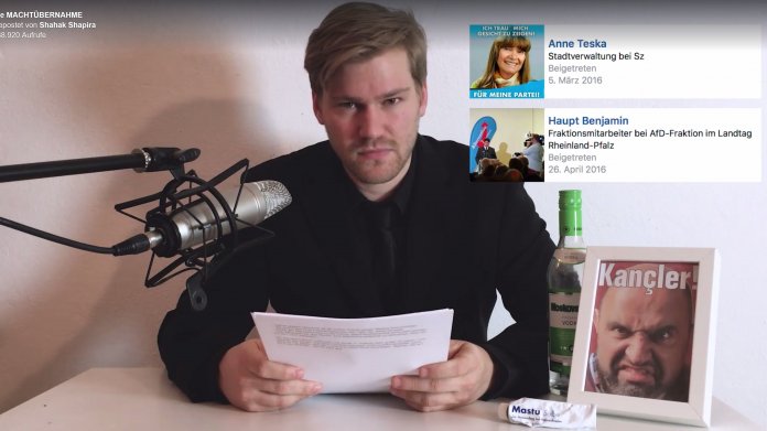 "Die Partei" übernimmt 31 Facebook-Gruppen der AfD