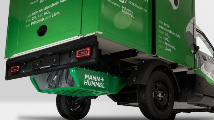 Eletroautos: Streetscooter der Deutschen Post bekommen Feinstaubpartikelfilter
