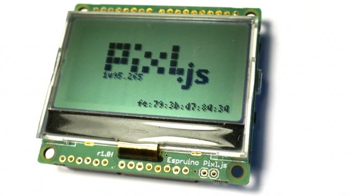 Pixl.js: Neues Espruino-Board mit Bluetooth und Display