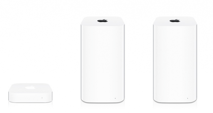 AirPort Express, AirPort Extreme und Time Capsule.