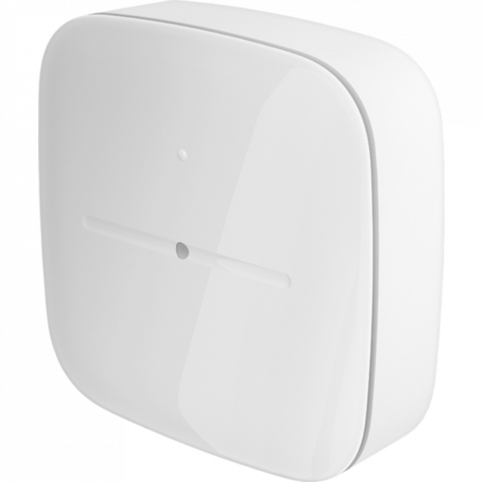 Der Smart-Home-Taster der Telekom lässt sich problemlos an der Fritzbox betreiben und schaltet AVMs Zwischenstecker.