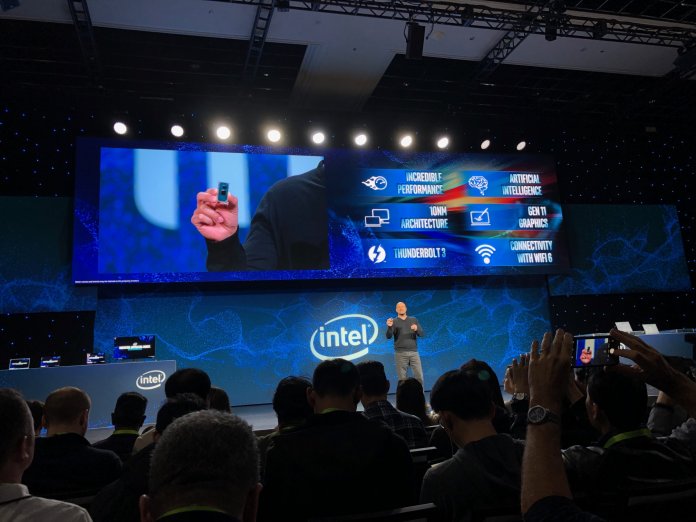 Intel zeigt eine Ice-Lake-SoC...