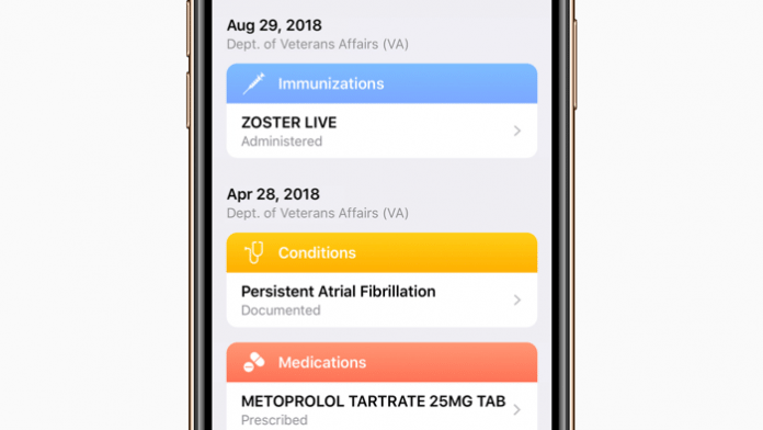 Apple-Gesundheitsakte für amerikanische Ex-Militärs
