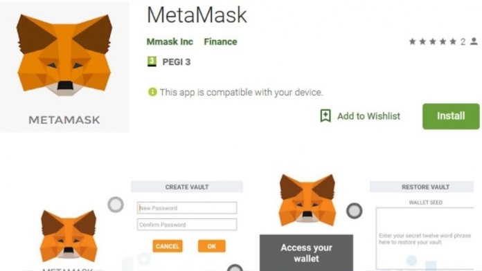 Fake-App in Googles Play Store sollte Kryptogeld stehlen