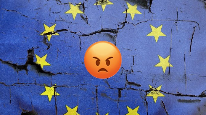 EU, Europa, Mauer, Putz
