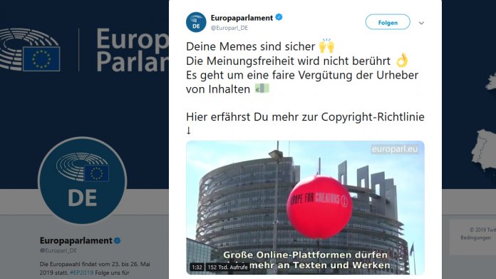 Upload-Filter und Artikel 13: Irreführendes Video des EU-Parlaments sorgt für Wirbel