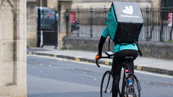 Deliveroo-Fahrer