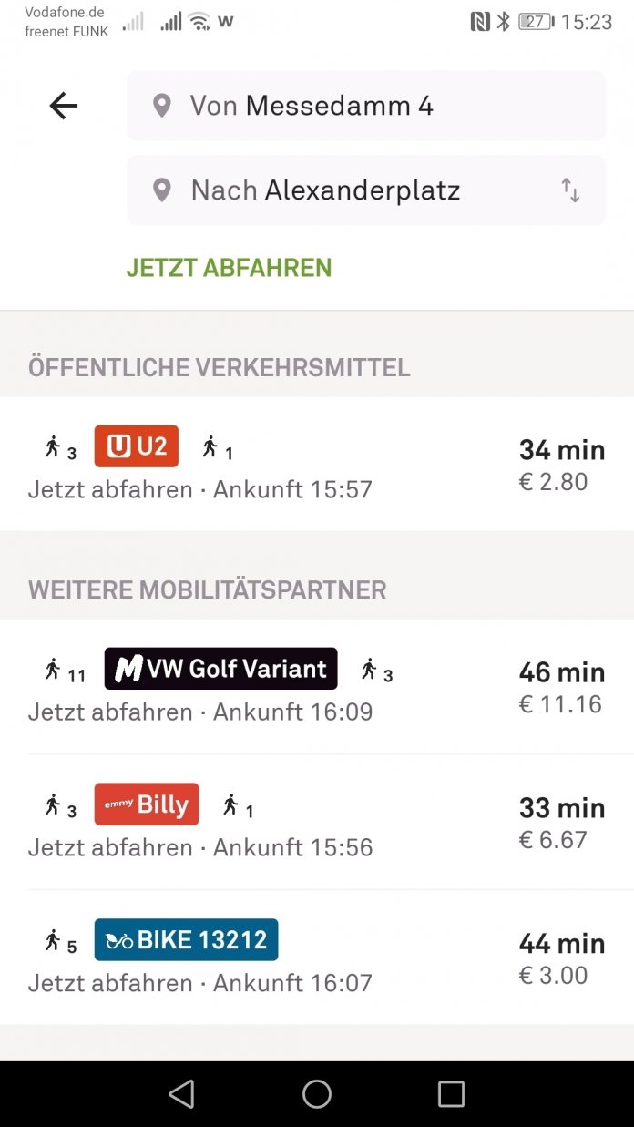 Jelbi: App von BVG und Trafi vereint Berliner Mobilitäts-Angebote