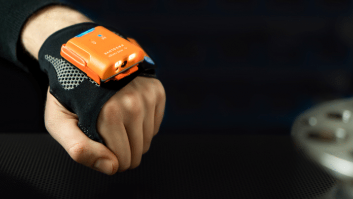 Scannen per Handschuh