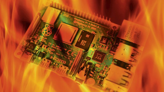 Raspberry Pi mit 2100 MHz
