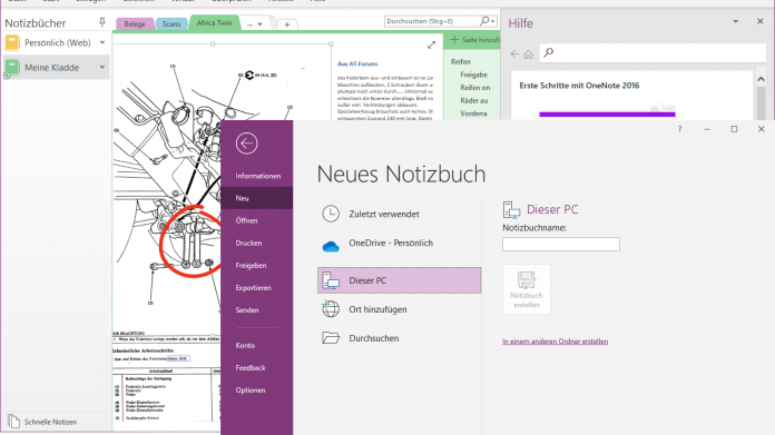 OneNote ist tot, lang lebe OneNote