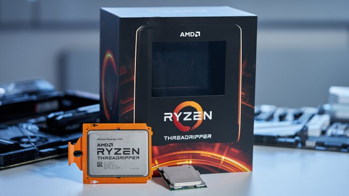 AMD hat für Ryzen Threadripper 3000 eine neue Verpackung entworfen. Intels Core i9-10980XE erreicht uns als Tray-Version.