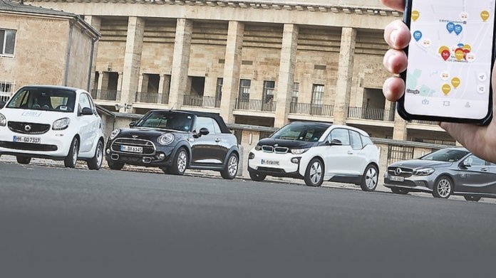 Smart, Mini, BMW, Mercedes