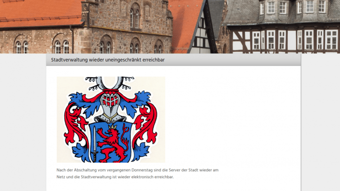 Alsfelder Stadtverwaltung nach Erpressungsversuch wieder am Netz