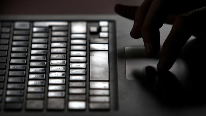 Tastatur eines Laptops
