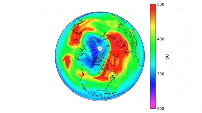 Forscher sehen erstmals Ozonloch über dem Nordpol