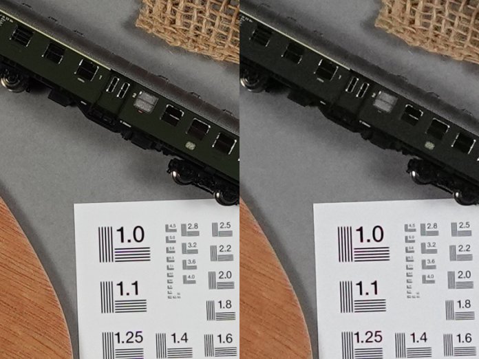 Bei hohen ISO-Werten wie 1600 (rechts) hält die ZV1 noch angenehm viele Details im Bild.