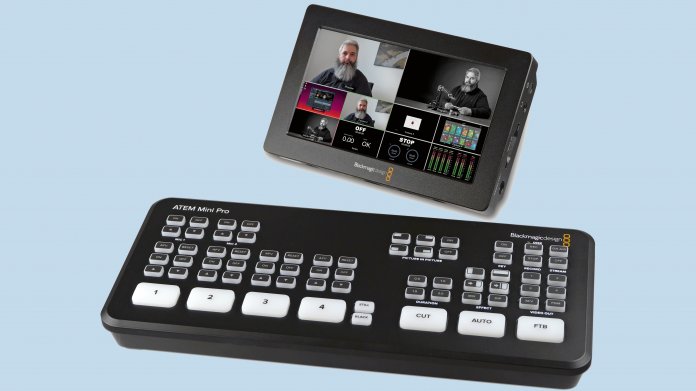 Bildmischpult, Rekorder und Streaming-Server Atem Mini Pro