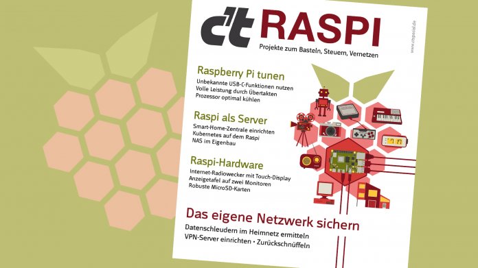 Sonderheft c't RASPI: Jetzt im Handel