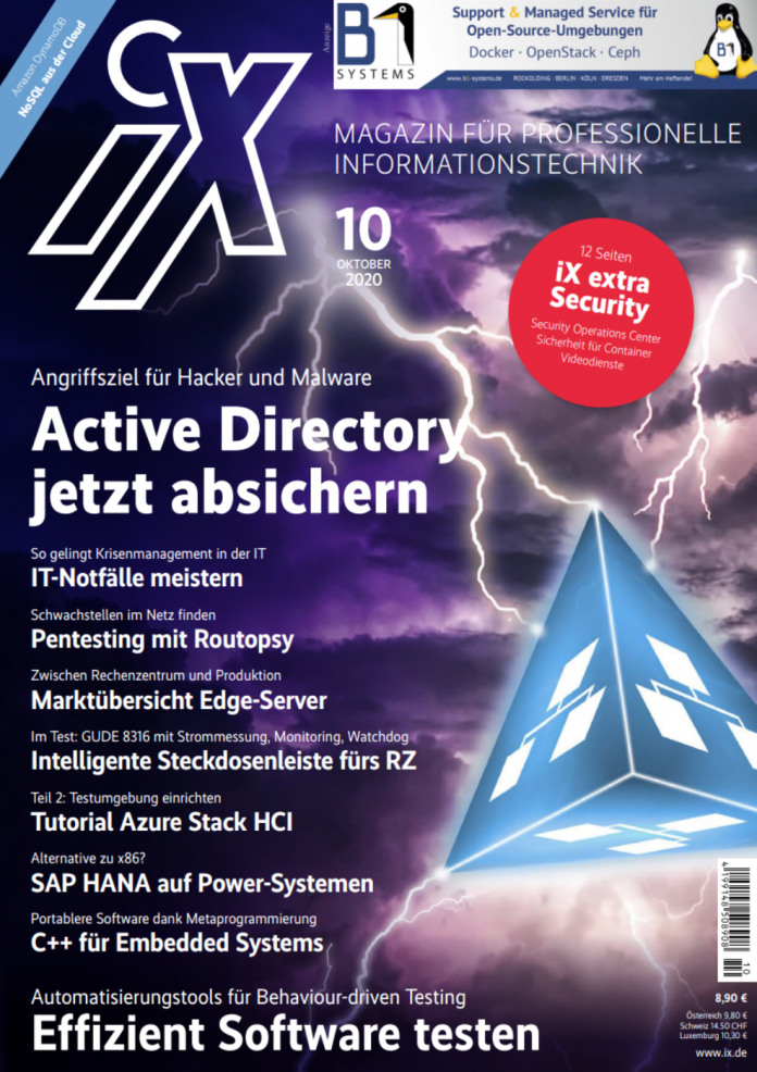 IX 10/2020: Angriffsziel Active Directory