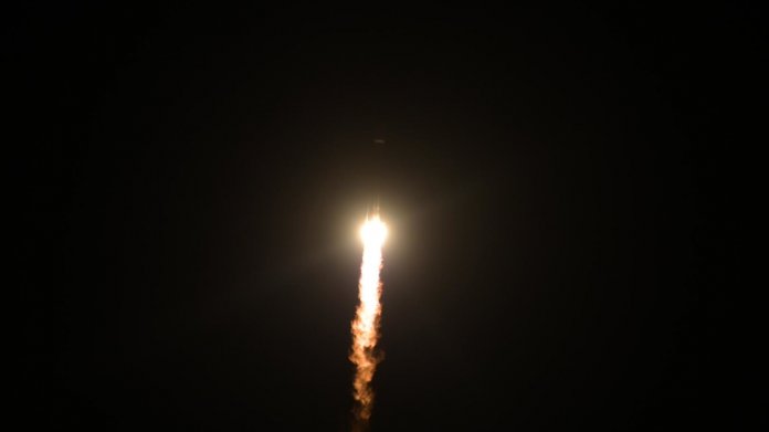 Rakete kurz nach dem Start
