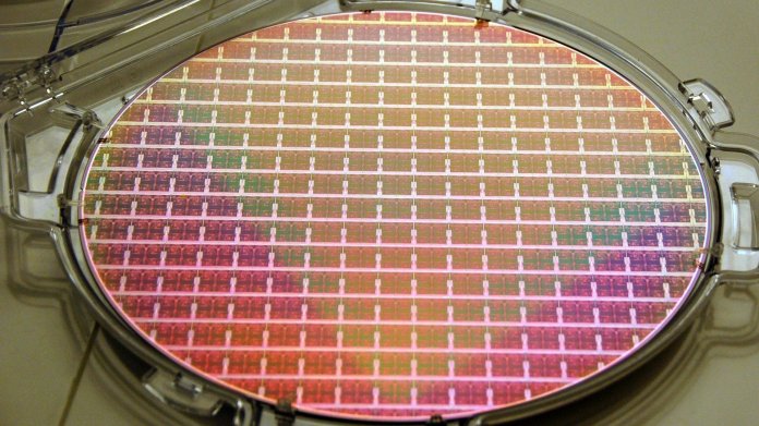 Wafer mit Chips